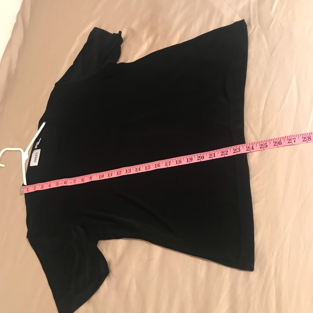 Chico’s Travelers Black T-shirt - Picture 5 of 5